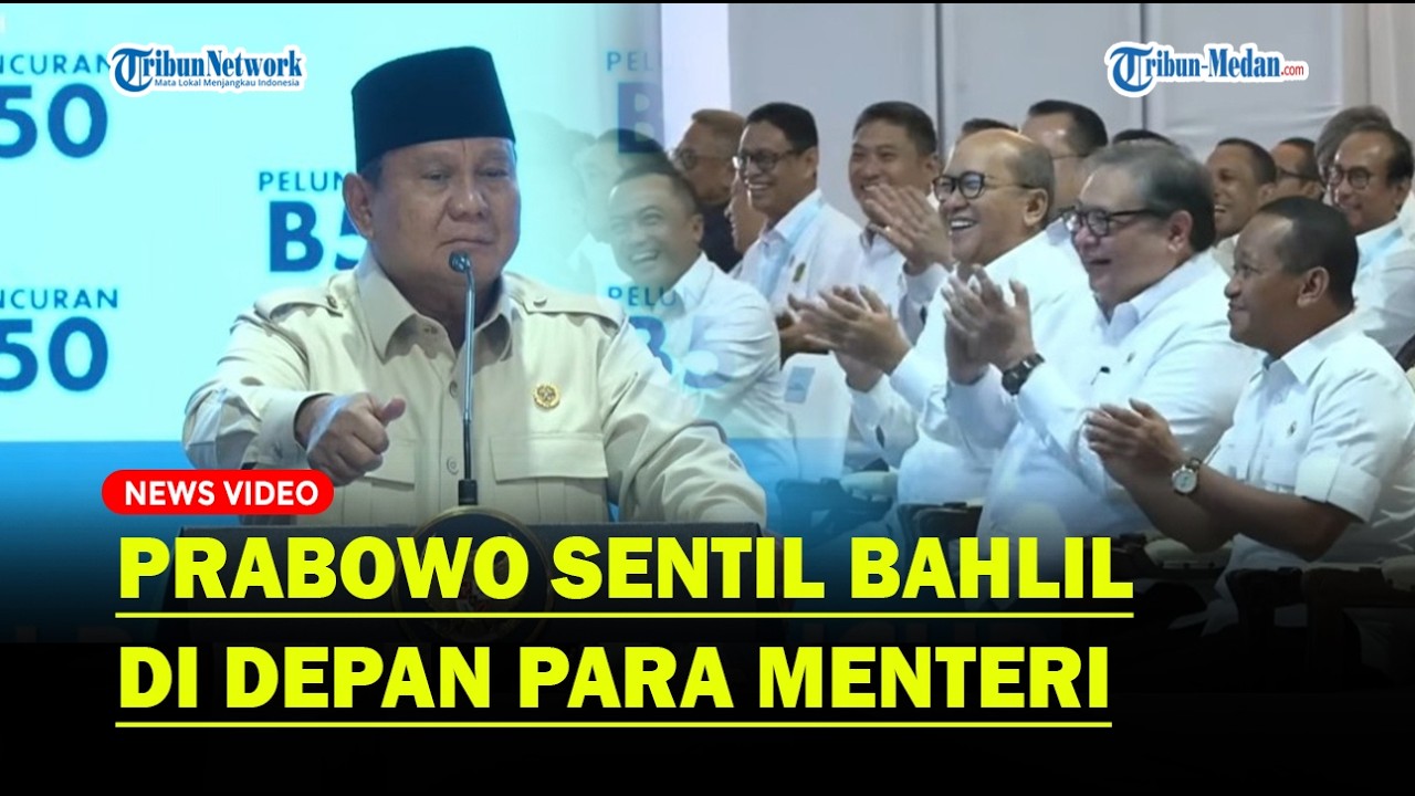 PRABOWO Celetuk ke Bahlil soal Peluncuran Biodiesel B50: Tadinya Beliau Ngotot Minta, Pak 1 Juli&hellip;