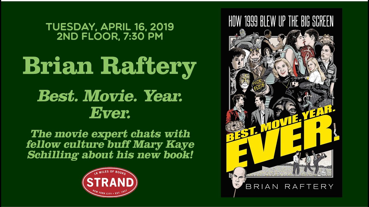 Brian Raftery | Best. Movie. Year. Ever.