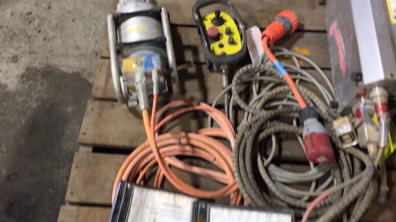 Lot 1 Pentruder Interchangeable Concrete Wall and Wire Saw Systems