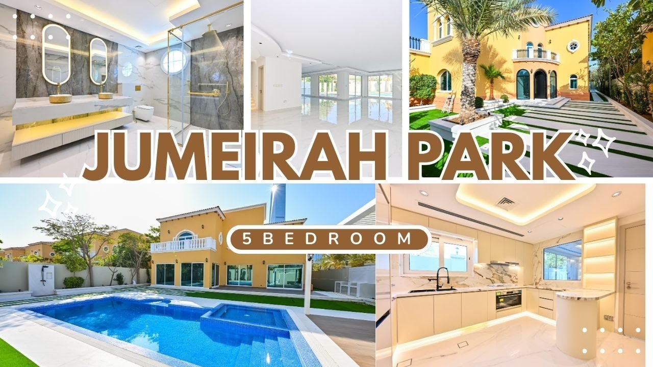 Jumeirah Park Fully Upgraded I Extended I 5-Bedroom