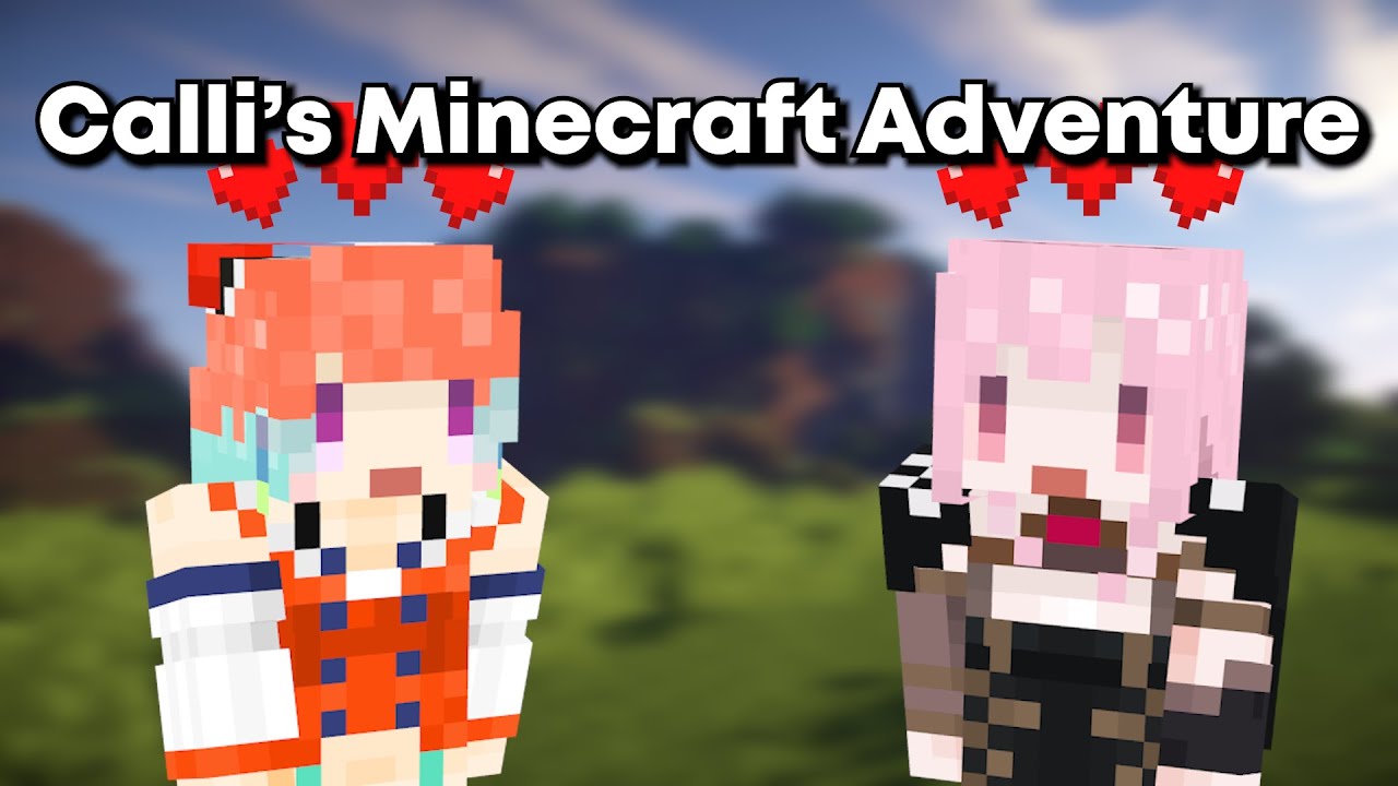 Calli's Minecraft Adventure (TakaMori Moments + House Build)