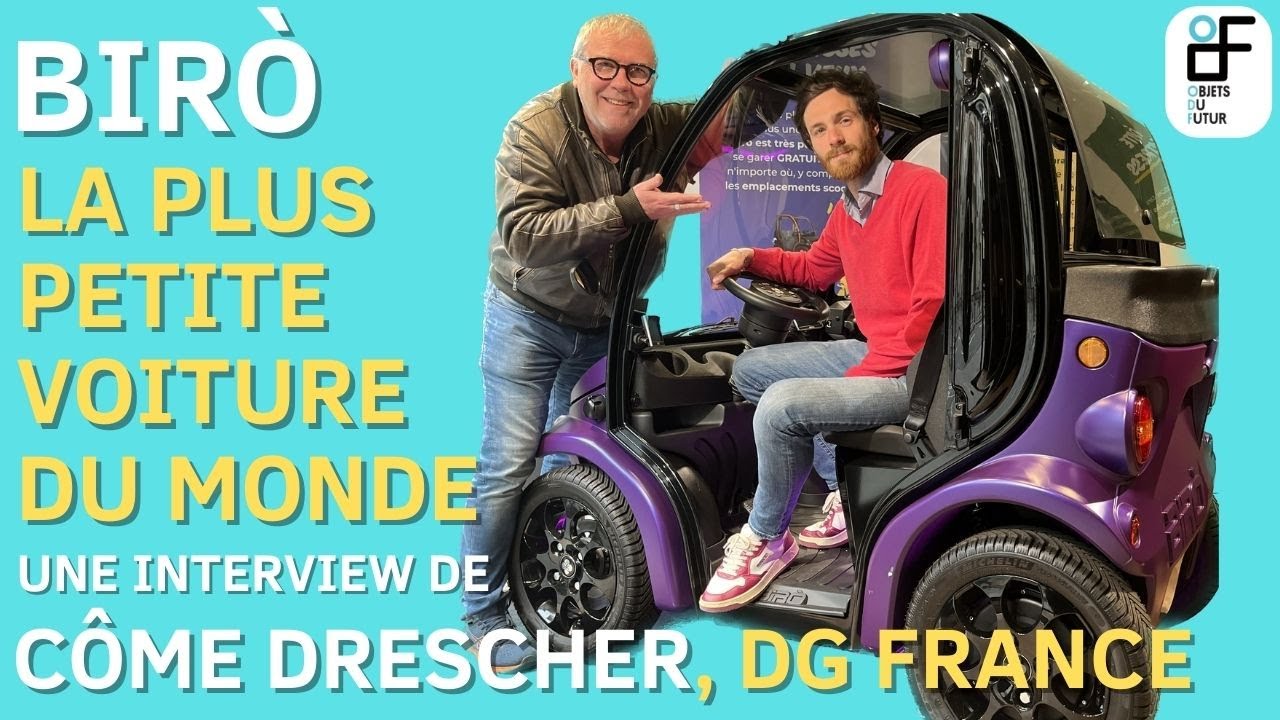 Le DG de Biro France nous présente Birò, la plus petite voiture du monde