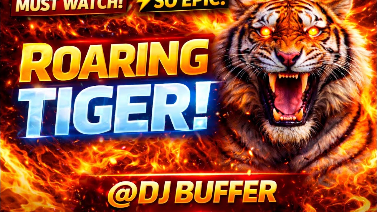 DJ MAX 🔥 Roaring Tiger Remix | Powerful Bass DJ Song 2026 | Extreme Party Mix