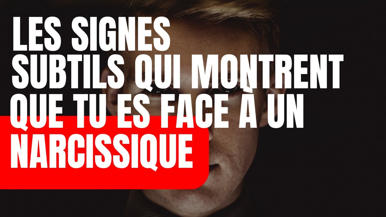 4 signes qui prouvent que tu es avec un NARCISSIQUE !