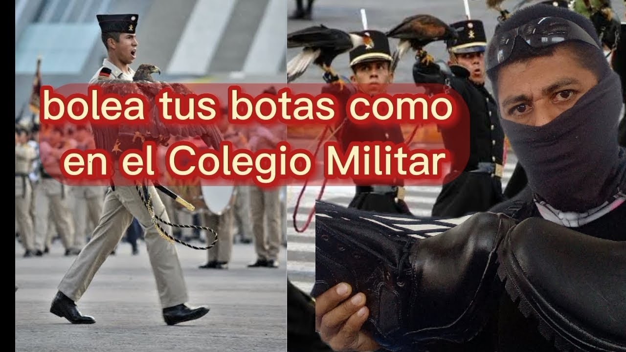 paso a paso para charolear tus botas//como en el colegio militar