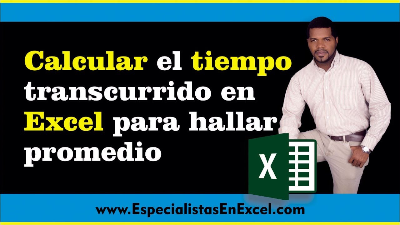 Calcular el tiempo transcurrido en Excel para hallar promedio