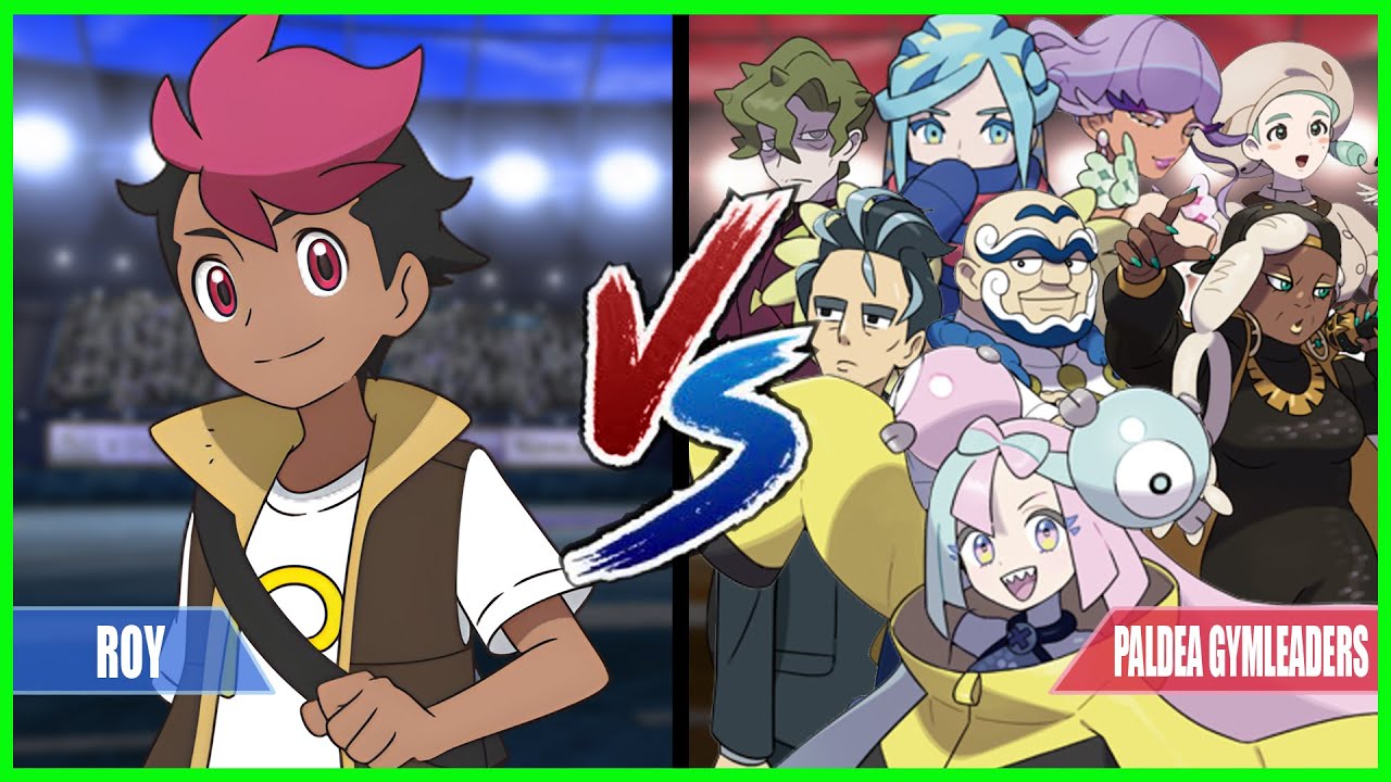 Pokemon Battle Series: ROY Vs All Paldea Gym Leaders