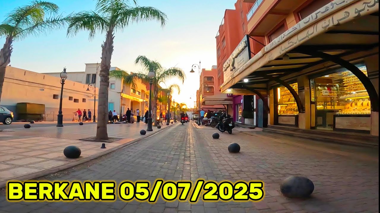 جولة مسائية اليوم بشوارع بركان , حي الاندلس, شارع ابن سينا, شارع الشهداء, حي المسيرة…|BER 05/07/2025