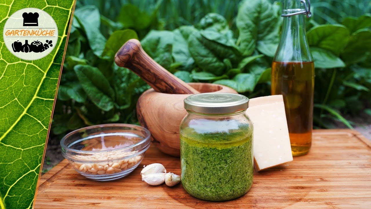 Spinat Pesto selber machen | aus 5 Zutaten
