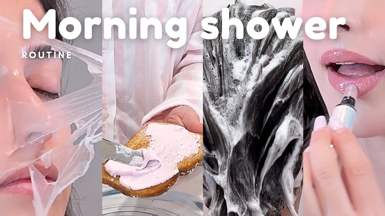 My chill ✨Morning✨ shower routine | body & skincare 🦢🩰🫧🚿ASMR