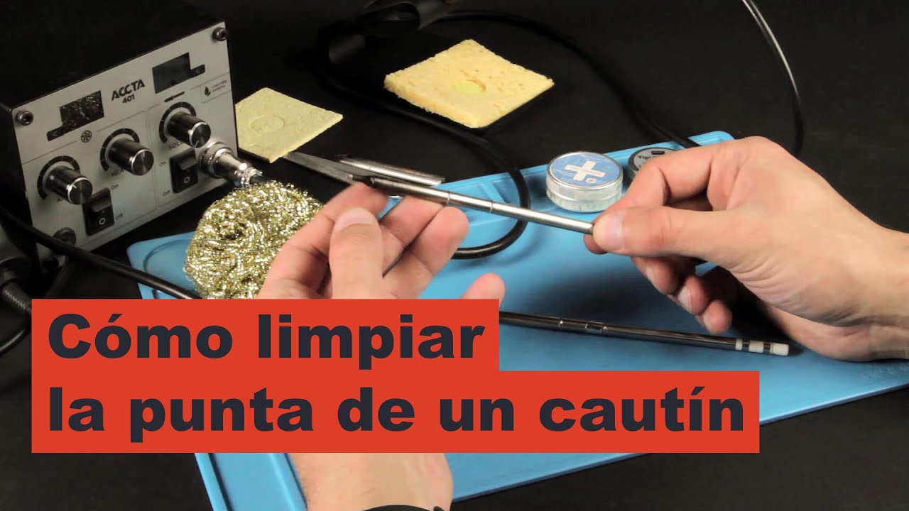 C&oacute;mo limpiar la punta de un caut&iacute;n [FAQ]