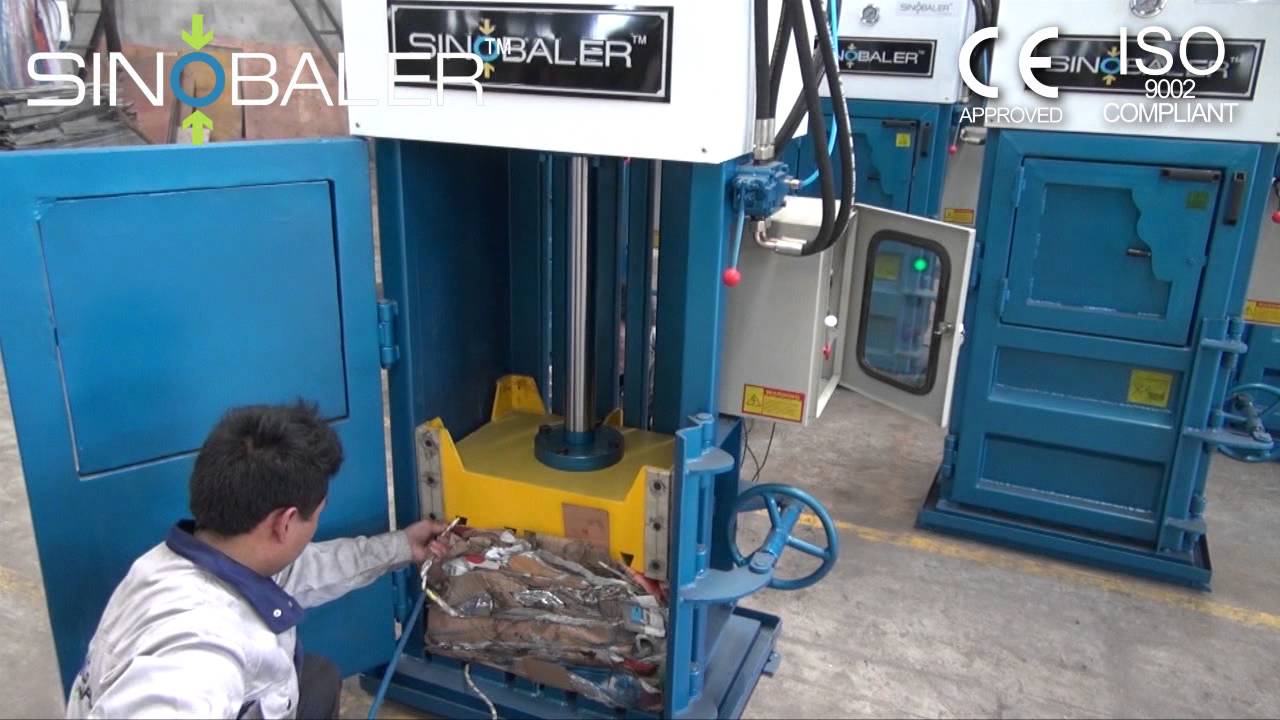 SINOBALER - Mini Baler, Multi Purpose Baler, Urban Waste Baler, Garbage Compactor
