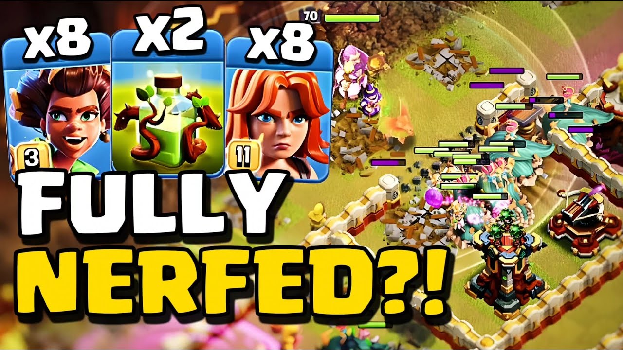 Is ROOT RIDER VALK SPAM still BROKEN?! Here is MY REVIEW on the RECENT BALANCE CHANGES | COC CWL