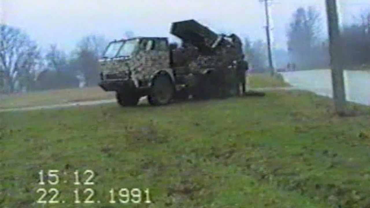 1991.12.22. - VBR - Ispucavanje VBR kod Novske