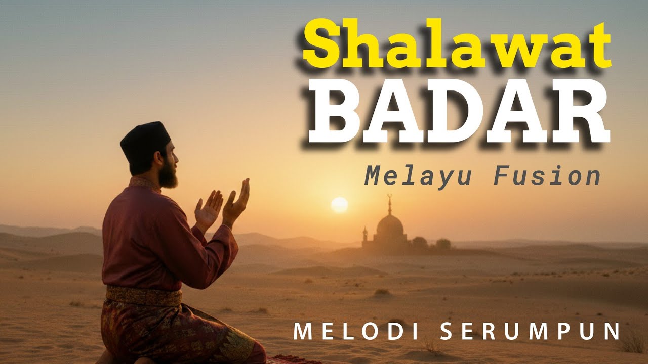 Shalawat Badar -  Melayu Fusion yang Menggetarkan Jiwa ❤️ | Cover Melodi Serumpun