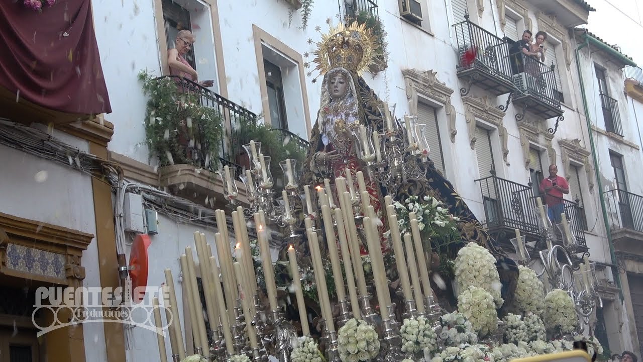 (1/2).- Magna Sagrado Corazón de Jesús de Córdoba 2019. Nuestra Señora de los Dolores.