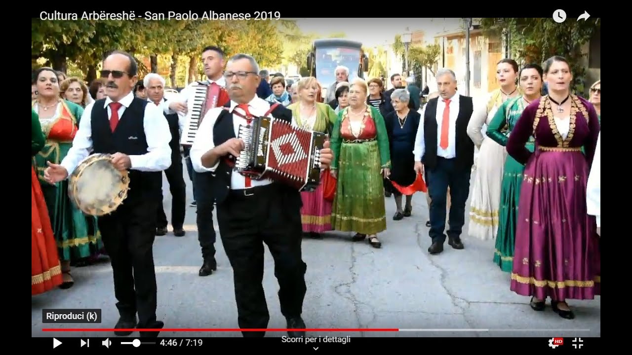 Cultura Arbëreshë - San Paolo Albanese 2019