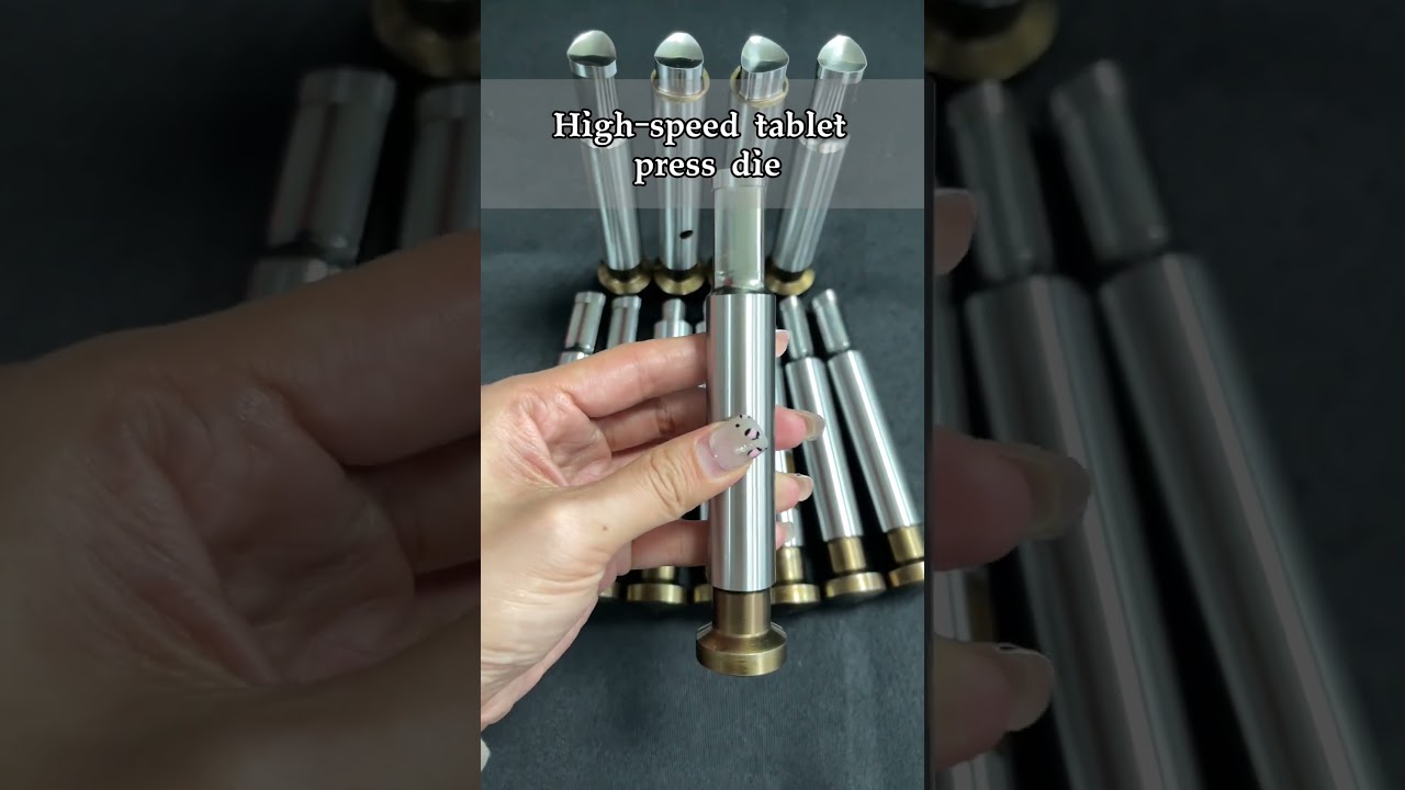 High-Speed Tablet Press Mold &ndash; Precision Lower Punch Mirror Polishing | Custom Tooling for Industry
