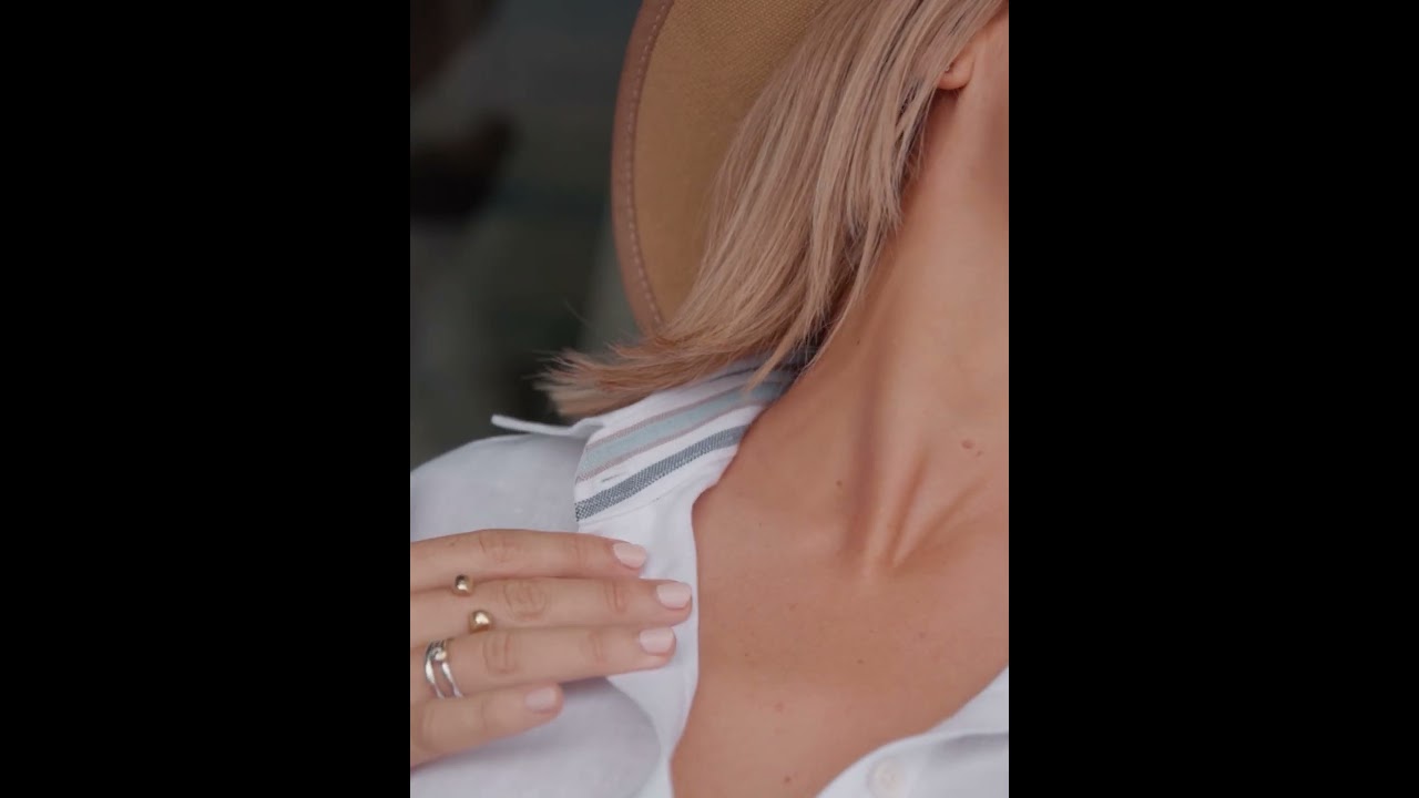 Women's White Linen Shirt - Koy Clothing