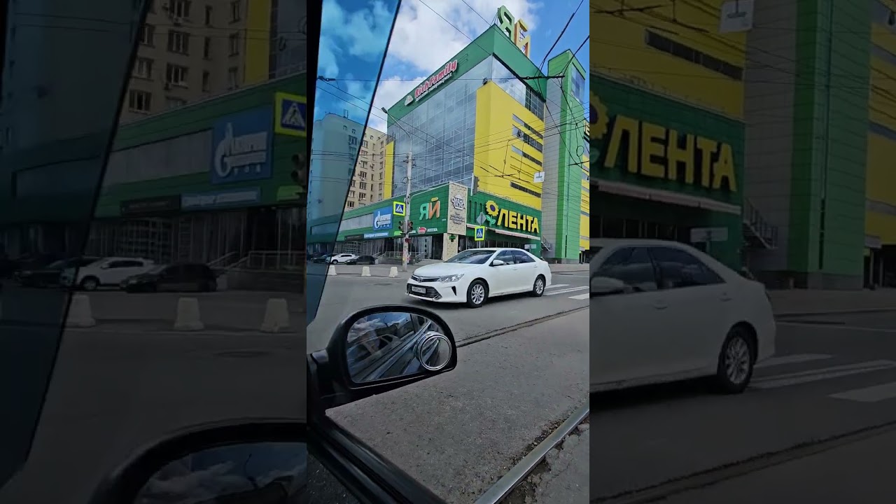 экзаменационный маршрут Уфа, улица Ибрагимова, перекрёсток Пархоменко.