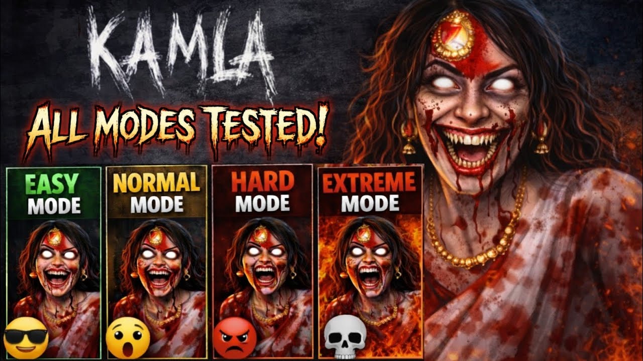 EASY VS HARD 😱 KAMLA ALL MODES TESTING 🥵 | KAMLA GAME PLAY
