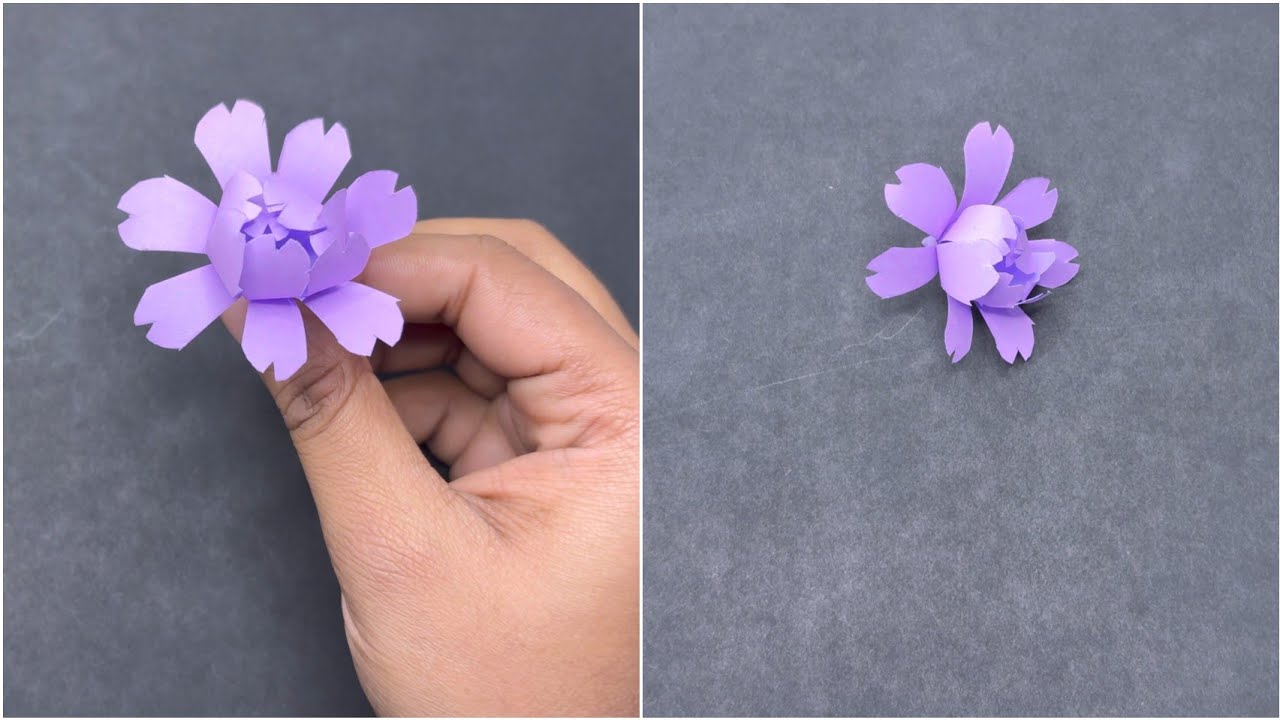 Layered Paper Flower Craft | Easy DIY for Kids  