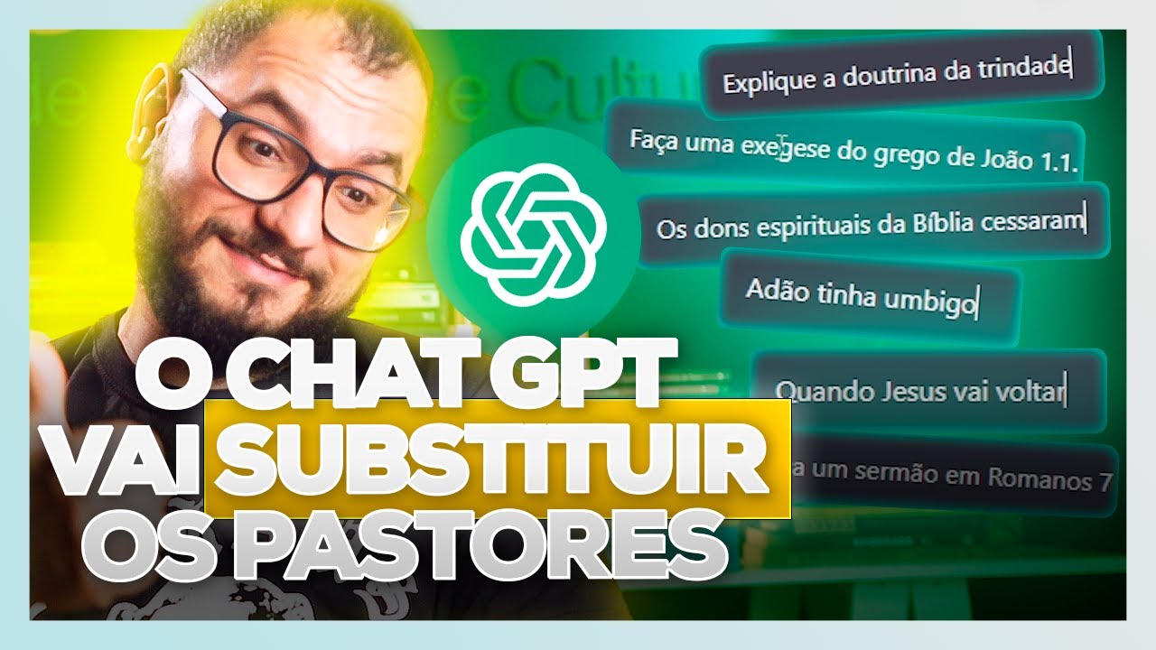 PEDI AO CHAT GPT PRA ME ENSINAR TEOLOGIA E... O RESULTADO É ESSE