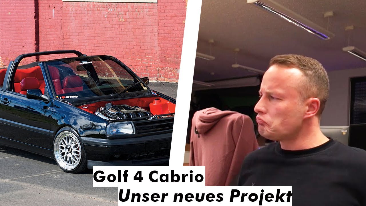 VW Golf 4 Cabrio - unser neues Projekt! 😎- F-Garage Stream Highlights | 25