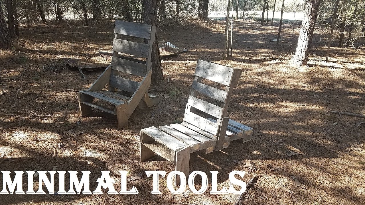Super simple pallet chair (From 1 pallet!)
