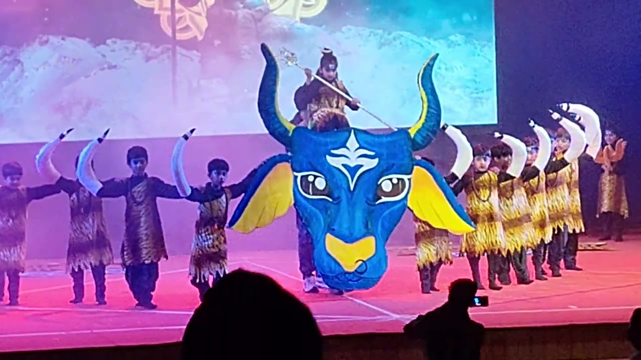 Vansh patel Nagpure school annual function dance Indore 