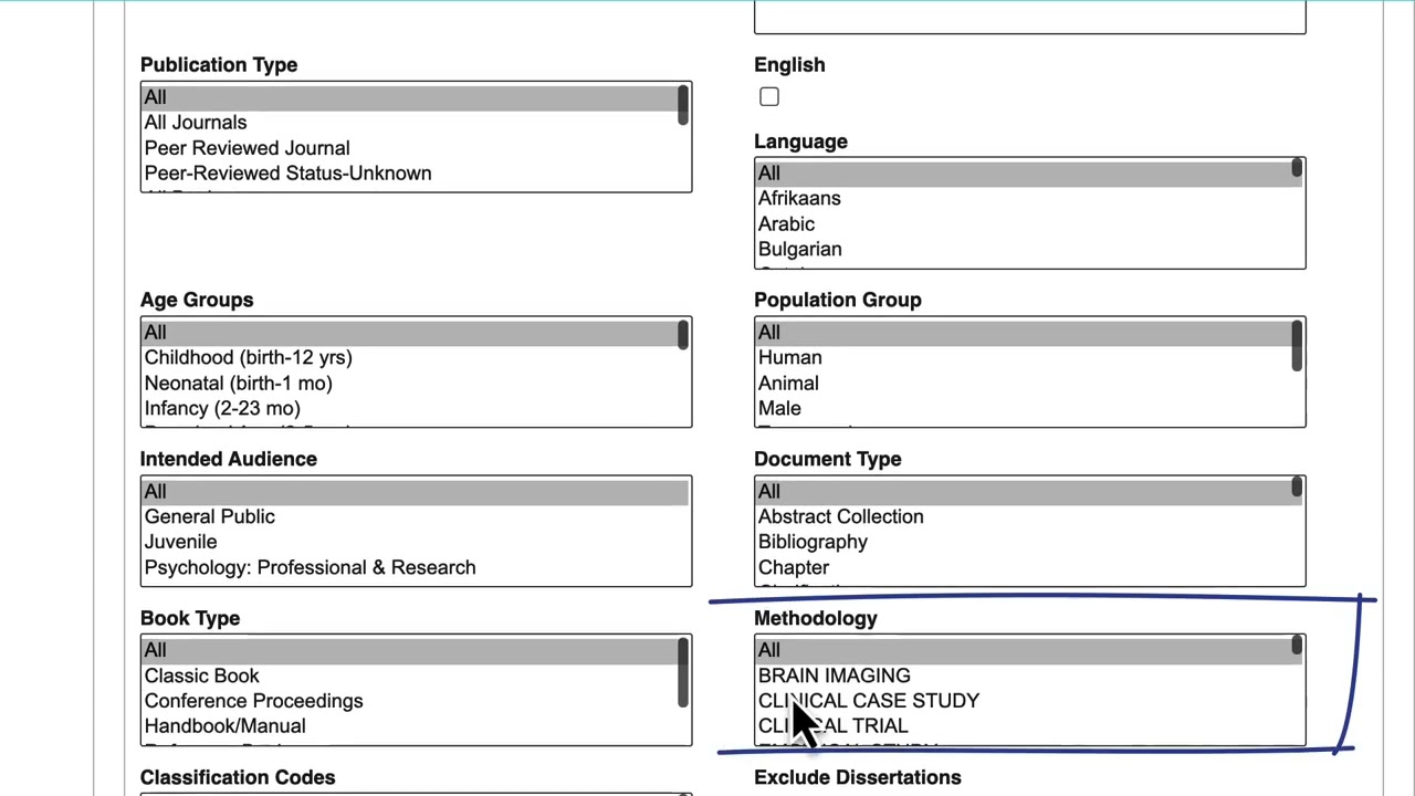 Peer-Reviewed Empirical Articles - Searching APA PsycInfo on EBSCOhost