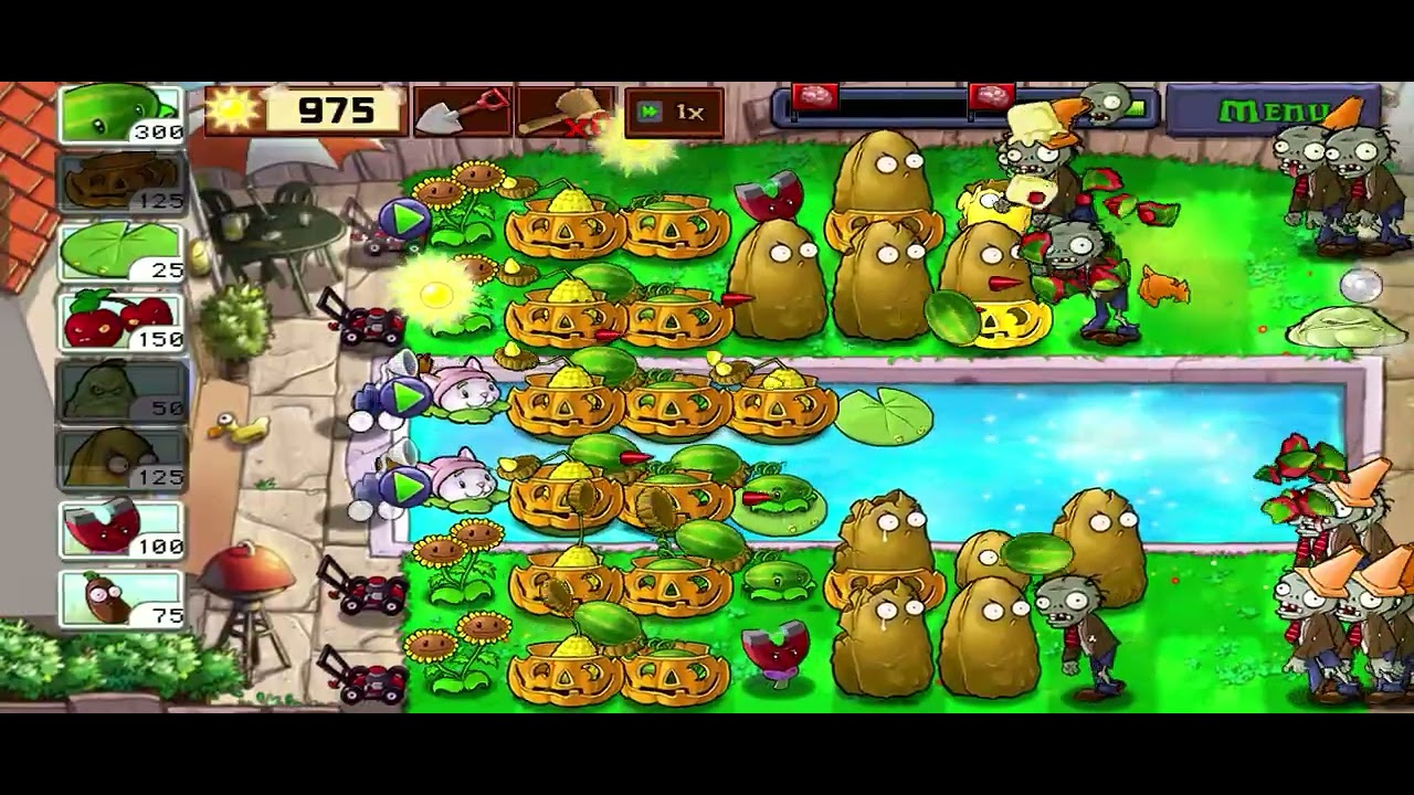 I play plants Vs zombies endless
