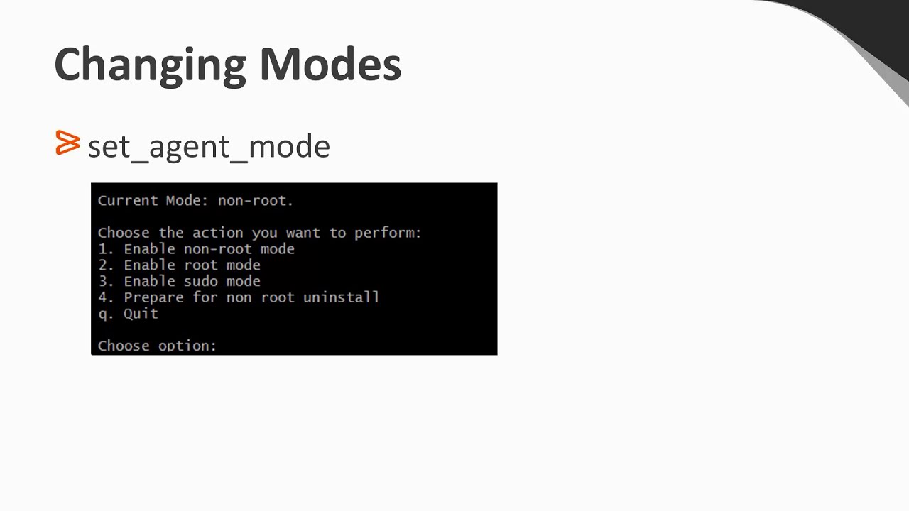 Connect with Control M: Control-M/Agent 9 root, non-root and sudo