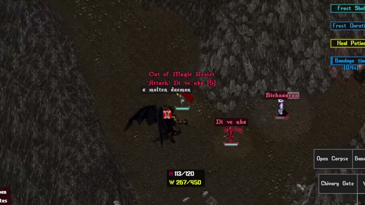 Uo Outlands PVP VS  PEC RED duo... LOL