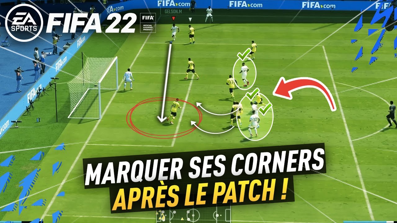TUTO FIFA 22 - Marquer chaque CORNER après le PATCH (technique incroyable)