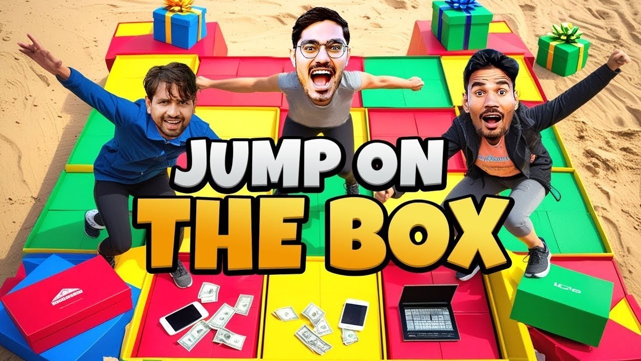 Jump On The Box Diwali Challenge🔥  डब्बे पे कूदो और इनाम पाओ😍