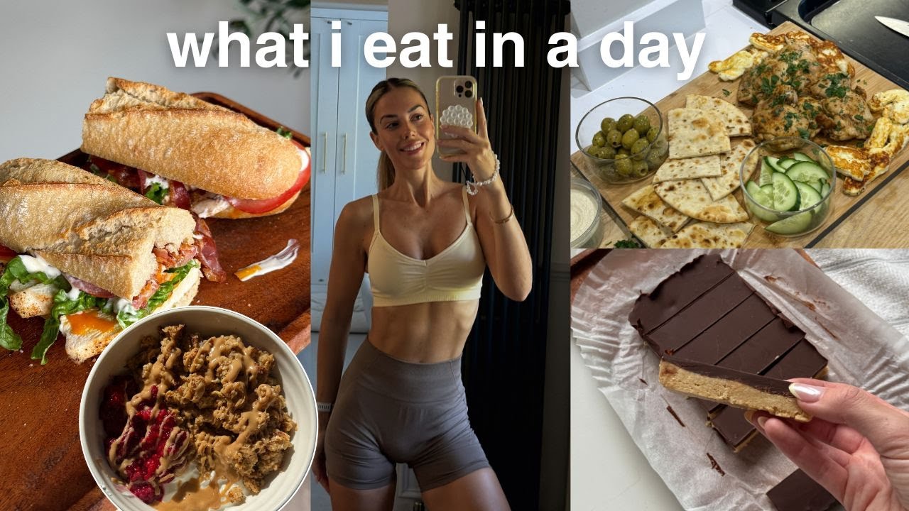 WHAT I EAT IN A DAY | healthy + high protein meals to stay lean
