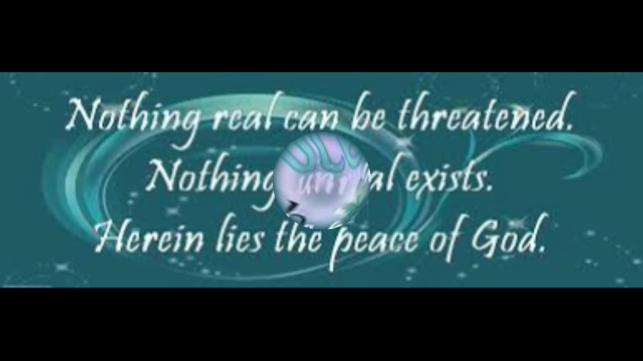 A Course in Miracles Chapter 15 Section 5 The Holy Instant and Special Relationships