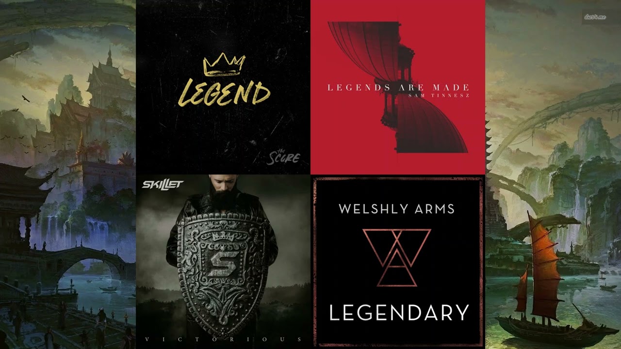 The Legend (mashup) - The Score, Sam Tinnesz, Skillet, Welshly Arms