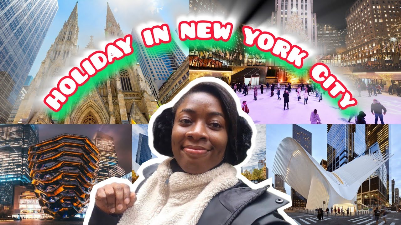 Праздничный видеоблог | День благодарения 🐔, Рождество 🎄 и Нью-Йорк 🗽 ✨️