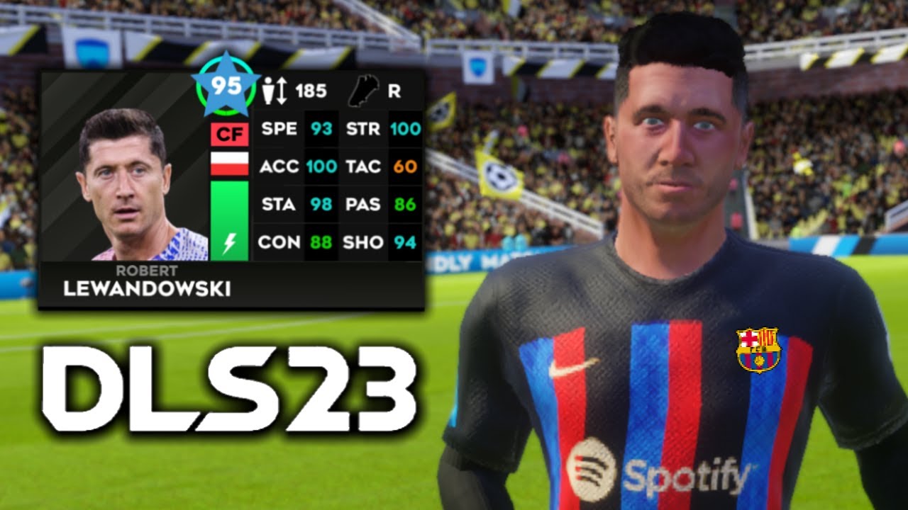 Покупка и максимизация ЛЕВАНДОВСКИ | Dream League Soccer 2023