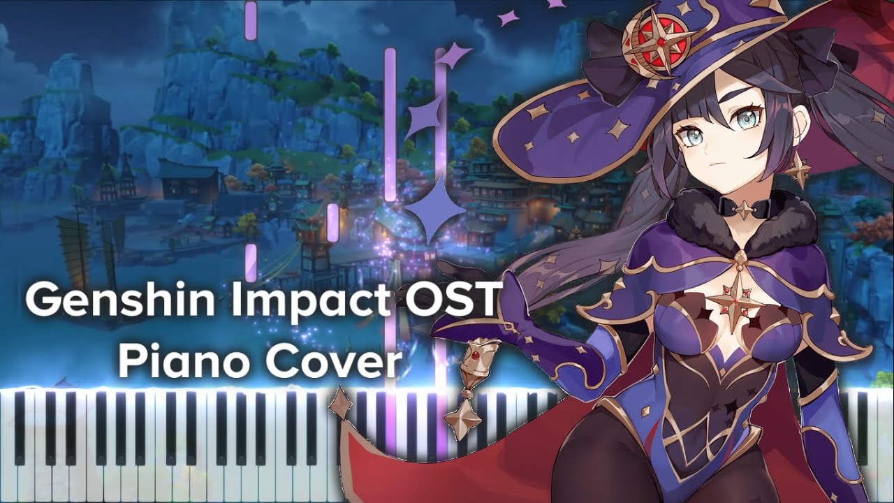 Genshin Impact OST 23 - Slight Distress Piano Cover (Visualizer)