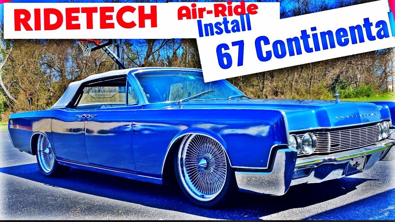 Как установить подушки безопасности на Lincoln Continental Convertable 1967 года. Комплект пневма...