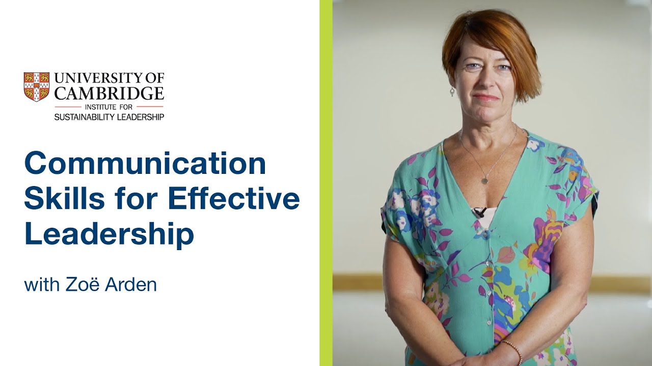 Communication Skills for Effective Leadership | CISL