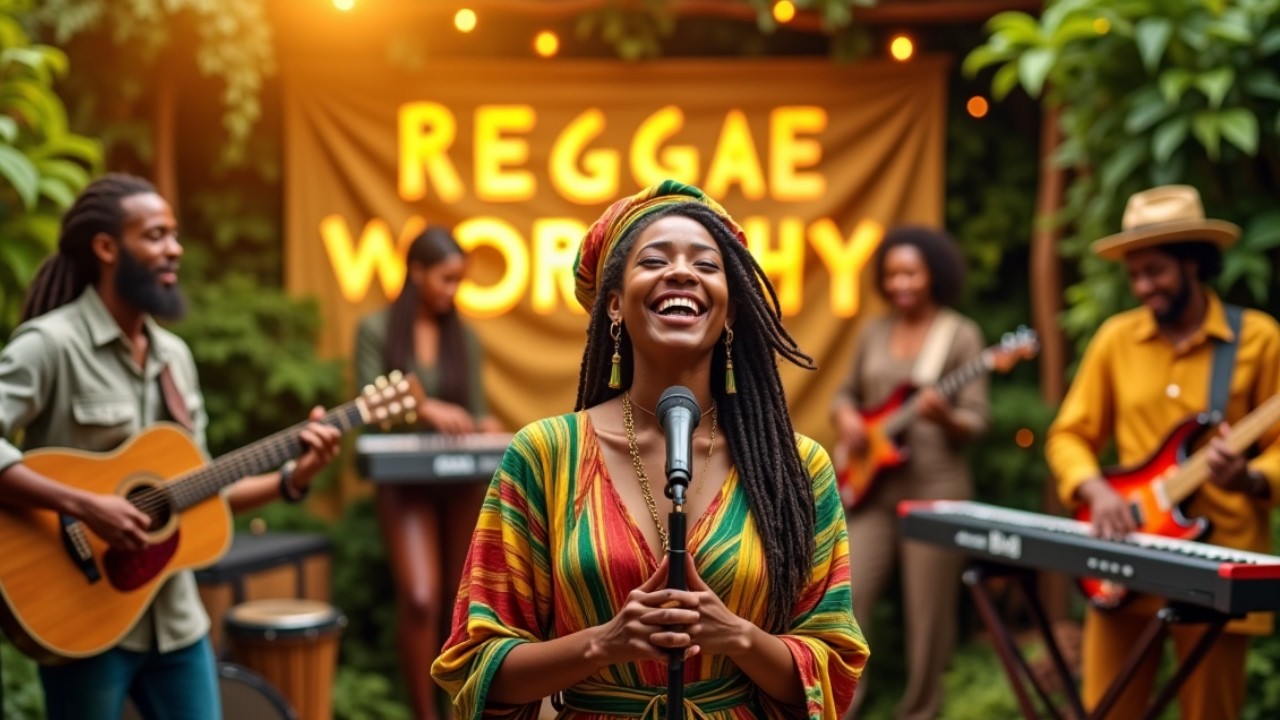Reggae Cristiano Inspirador ✝️  Adoración Profunda en la Presencia de Dios