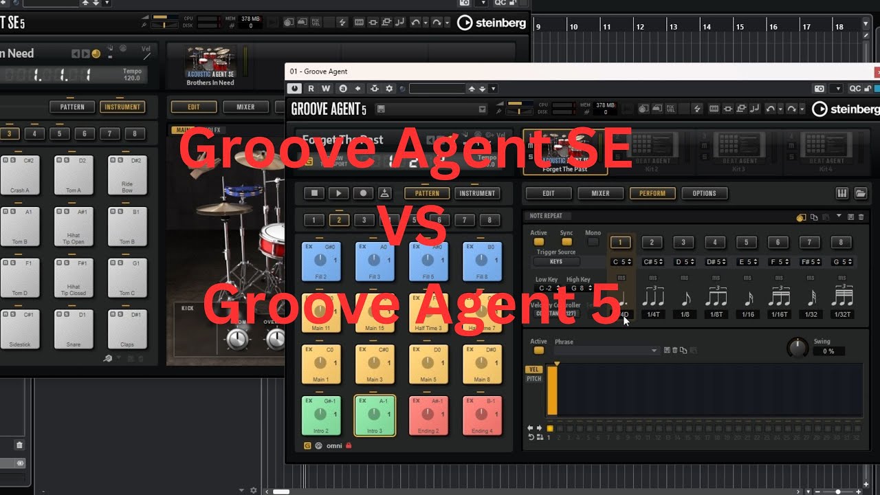 Groove Agent SE против Groove Agent 5 | | Absolute 6