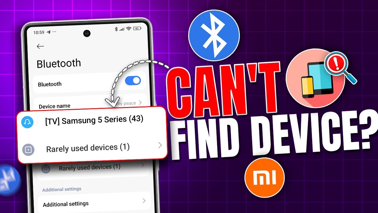 Fix Can&rsquo;t Find Bluetooth Accessory on Xiaomi | Bluetooth Not Seeing Available Devices on Xiaomi