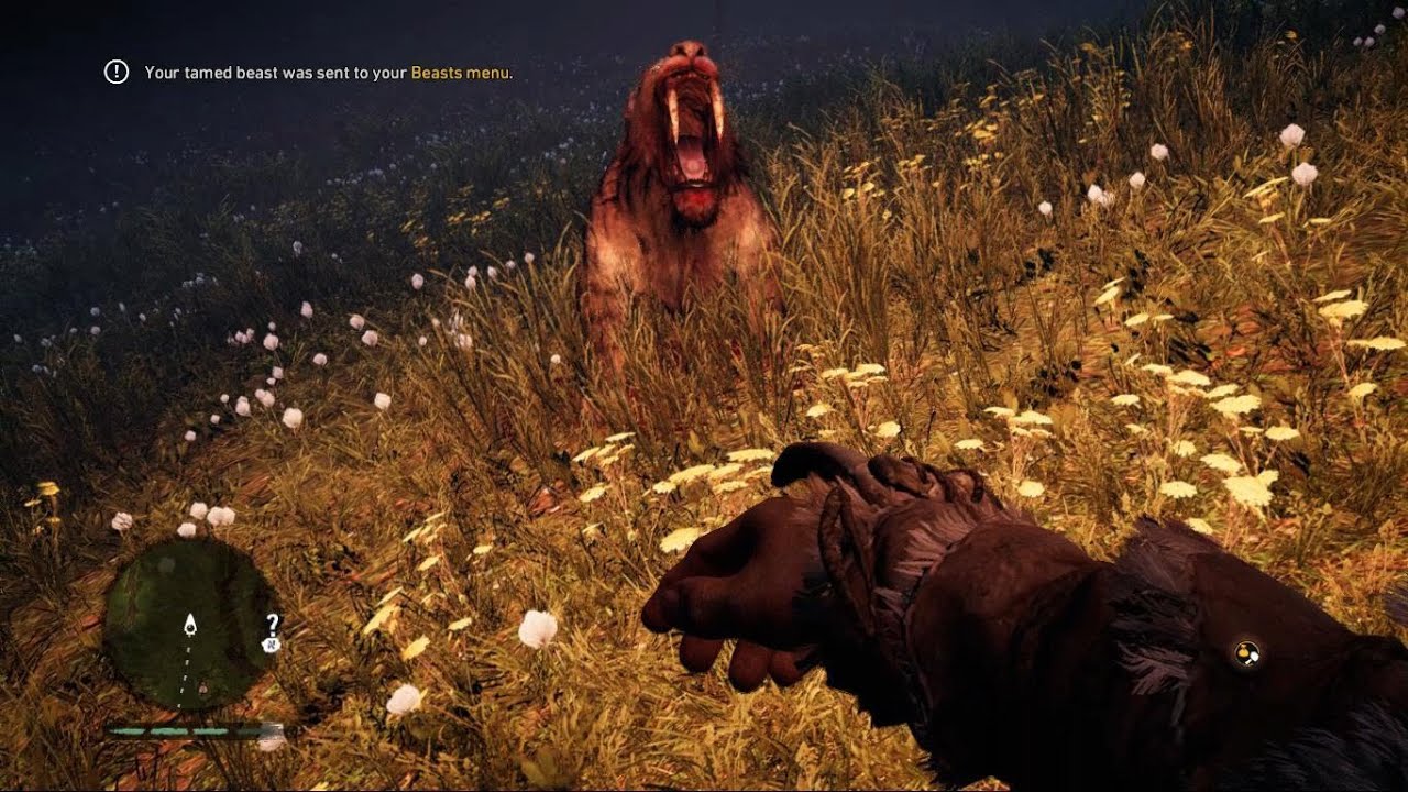Tame Bloodfang Sibertooth in Far Cry Primal