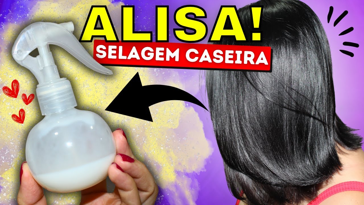 TRANSFORME SEU CREME DE PENTEAR EM UMA PODEROSA SELAGEM DE EFEITO 100% LISO ESCORRIDO!