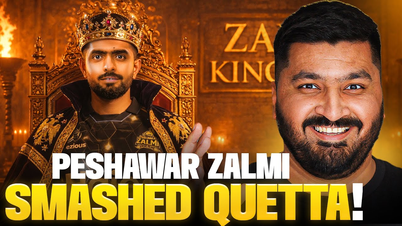 Babar Azam 71* Finished The Match for Peshawar Zalmi 🔥 | Poor Quetta Gladiators&rsquo; | PSL 2026 |